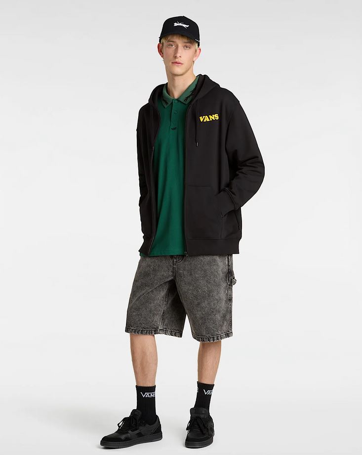 VANS - SKATE MESH POLO - GREEN