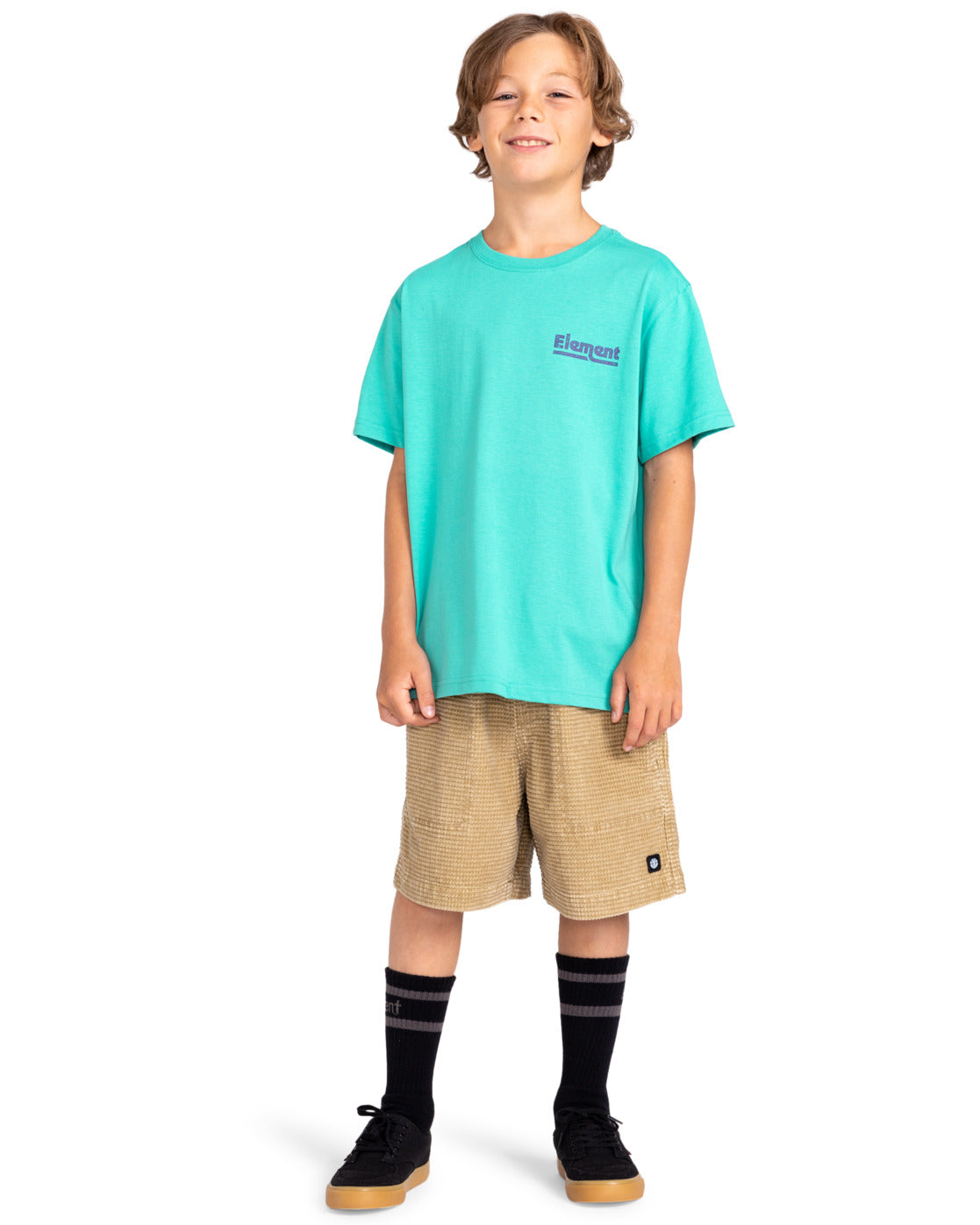 ELEMENT - SUNUP SS YOUTH TEE - LAGOON