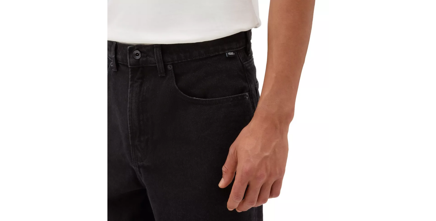 VANS - CHECK 5 BAGGY DENIM - BLACK