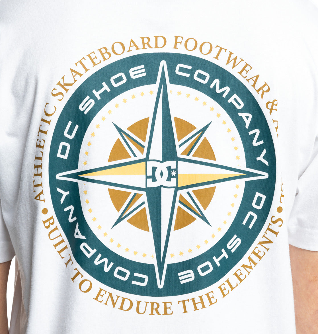 DC - TRUE NORTH SS TEE - WHITE