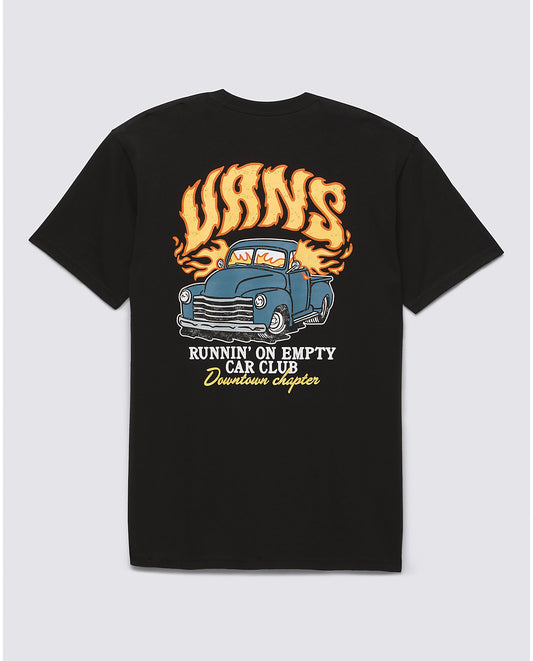 VANS - RUNNING ON EMPTY TEE - BLACK