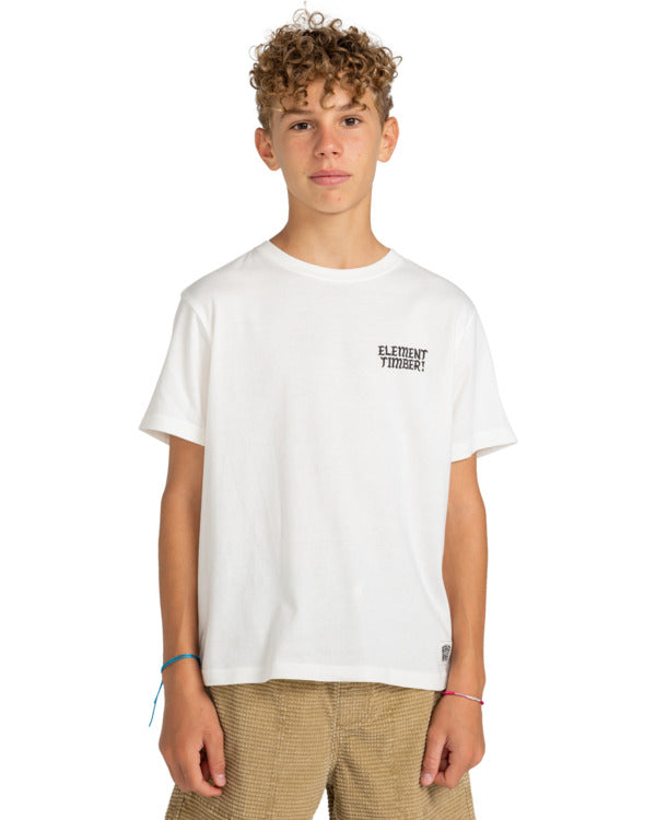 ELEMENT - TIMBER JESTER SS YOUTH TEE - EGRET