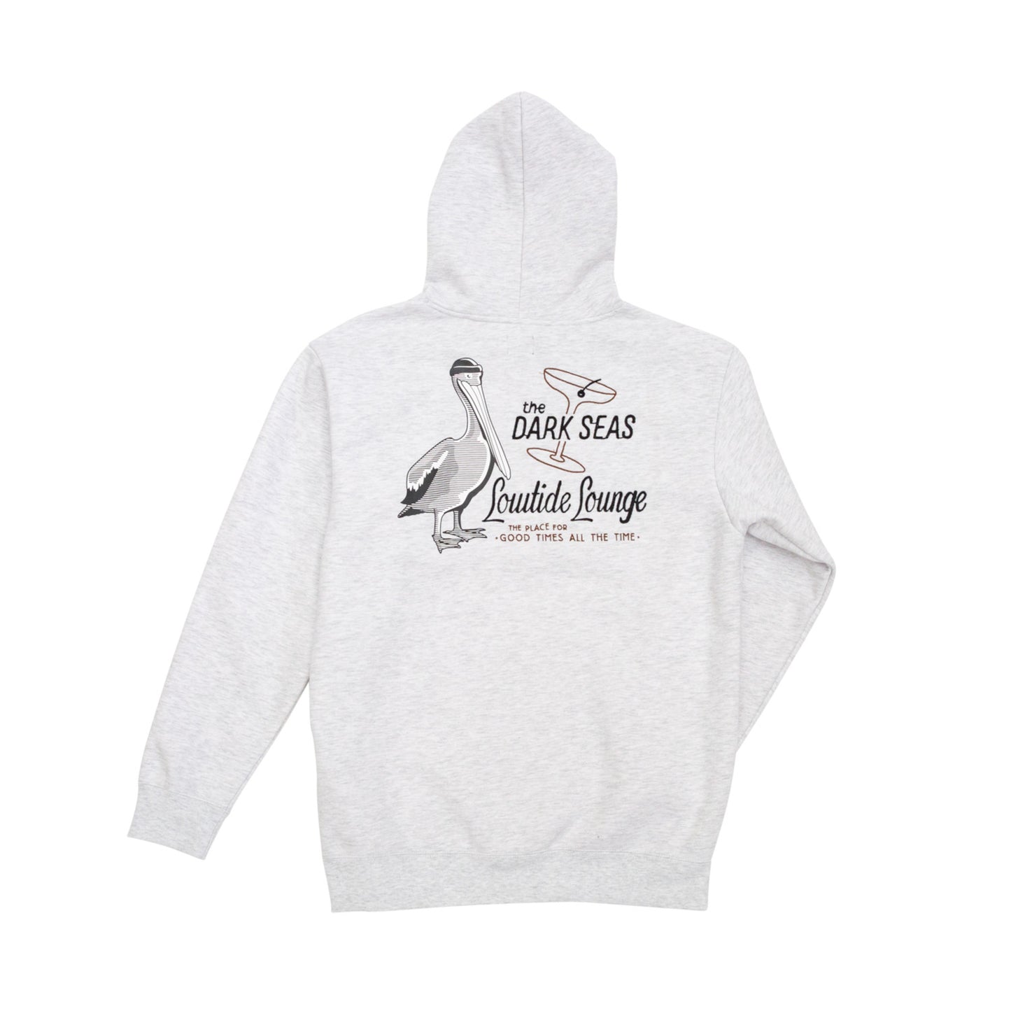 DARK SEAS - GERALD CUSTOM FLEECE -HEATHER ASH