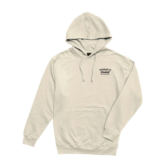 DARK SEAS - BARNACLE PULLOVER FLEECE HOOD - OFF WHITE