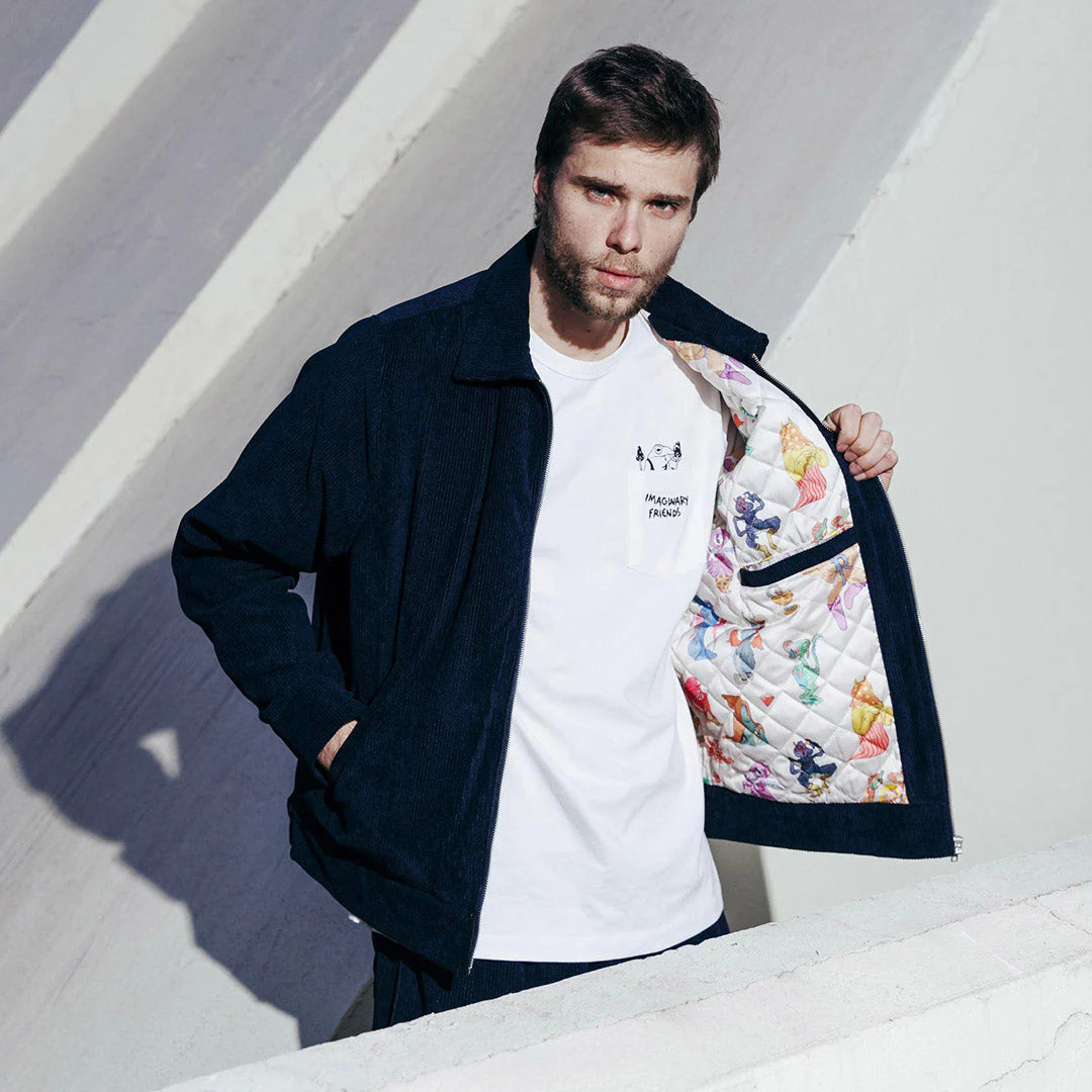 THE DUDES - IMAGINARY FRIENDS TEE - OFF WHITE