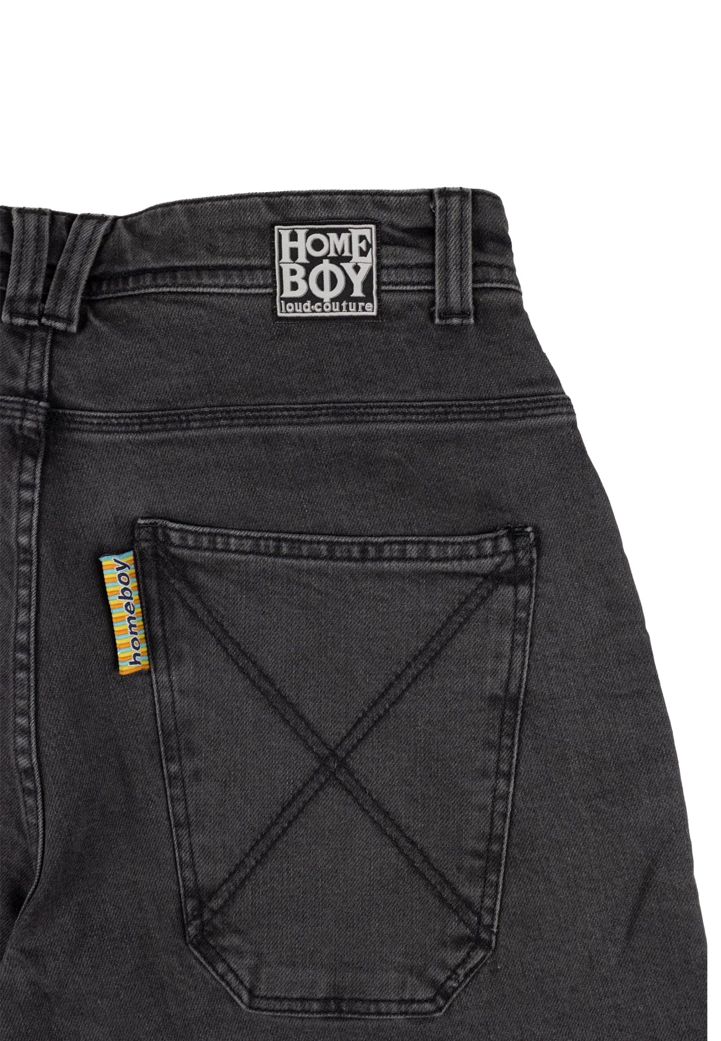 HOMEBOY - X-TRA MONSTER SHORT - WASHED GREY