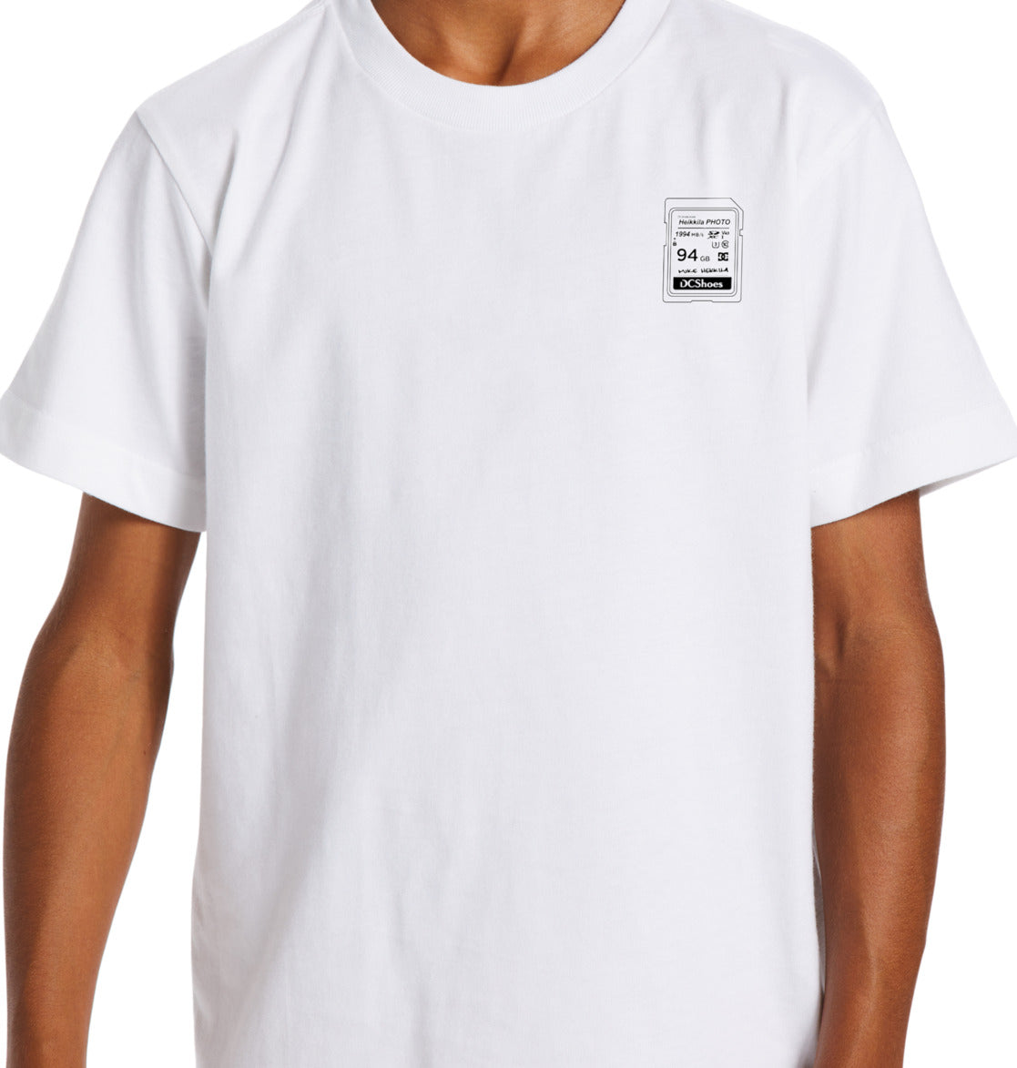 DC - HEIKKILA SW 360 FLIP TEE BOY - WHITE