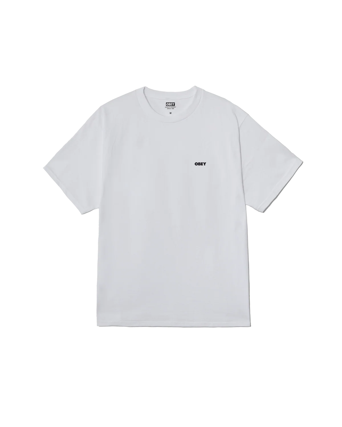 OBEY - THE MEDIUM IS THE MESSAGE TEE - WHITE