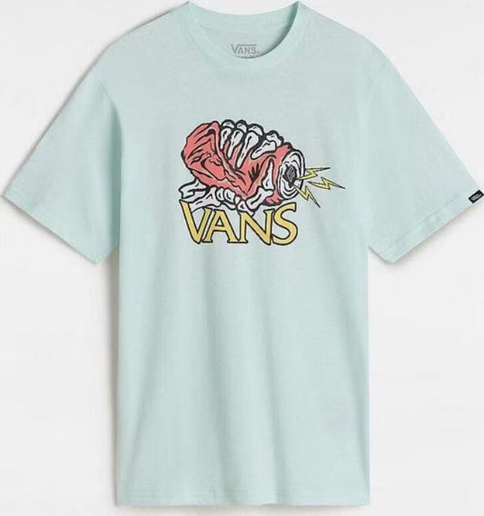 VANS - HAND CRUSH SS YOUTH TEE - HINT OF MINT