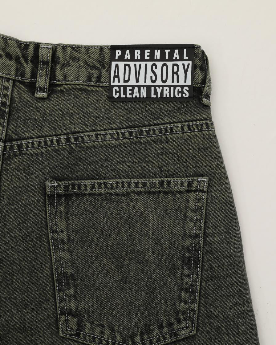 KEEP IT CLEAN - LOOSE PANT - GREEN/BLACK