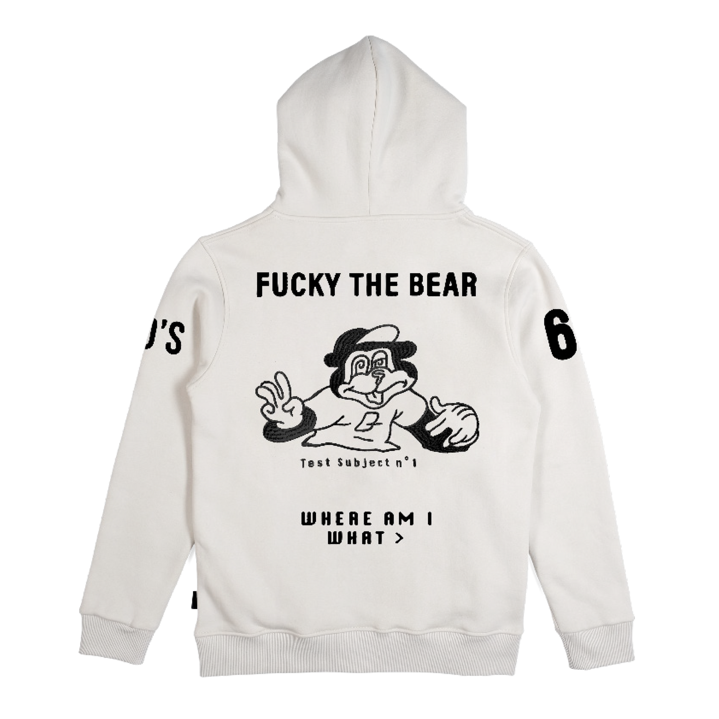 THE DUDES - TEST SUBJECT #1 CLASSIC HOODIE - ALMOND MILK