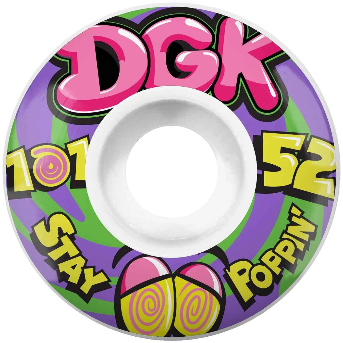 DGK - STAY POPPIN - 52MM - 101A