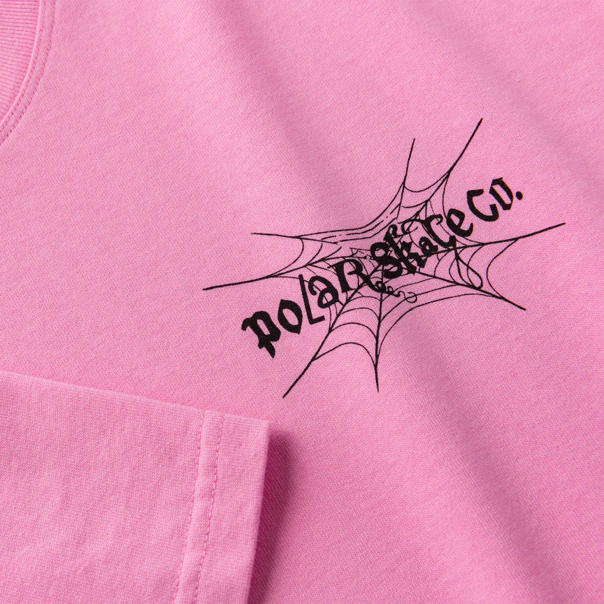 POLAR - SPIDERWEB TEE - PINK