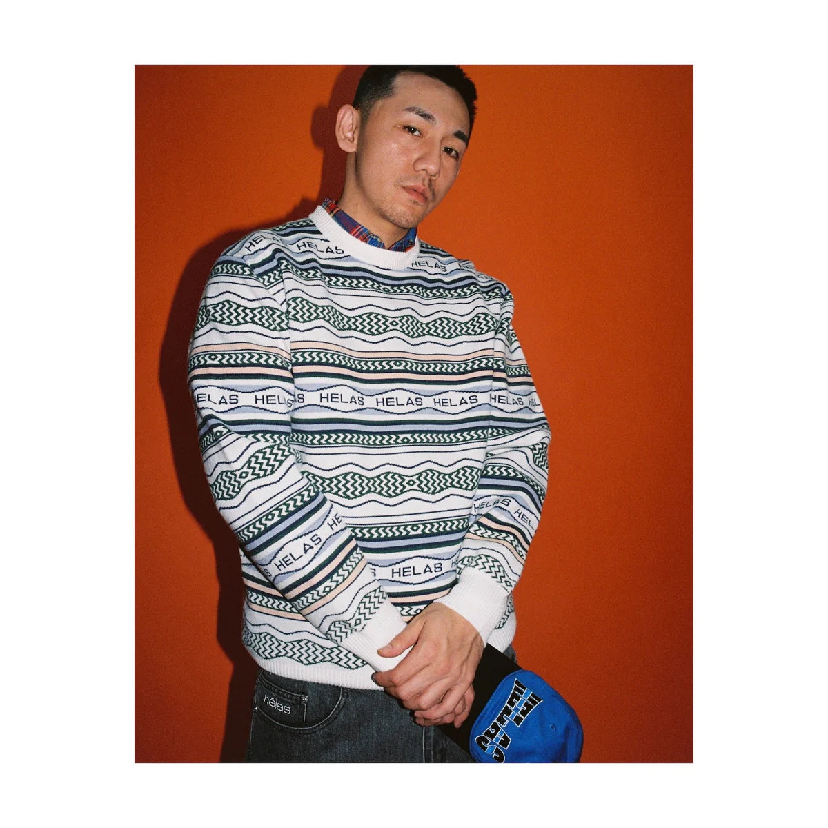 HELAS - KOOL CREWNECK - LIGHT BEIGE