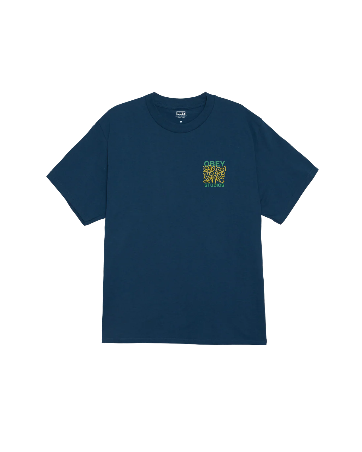 OBEY - GROWN WITH LOVE TEE - HARBOR BLUE