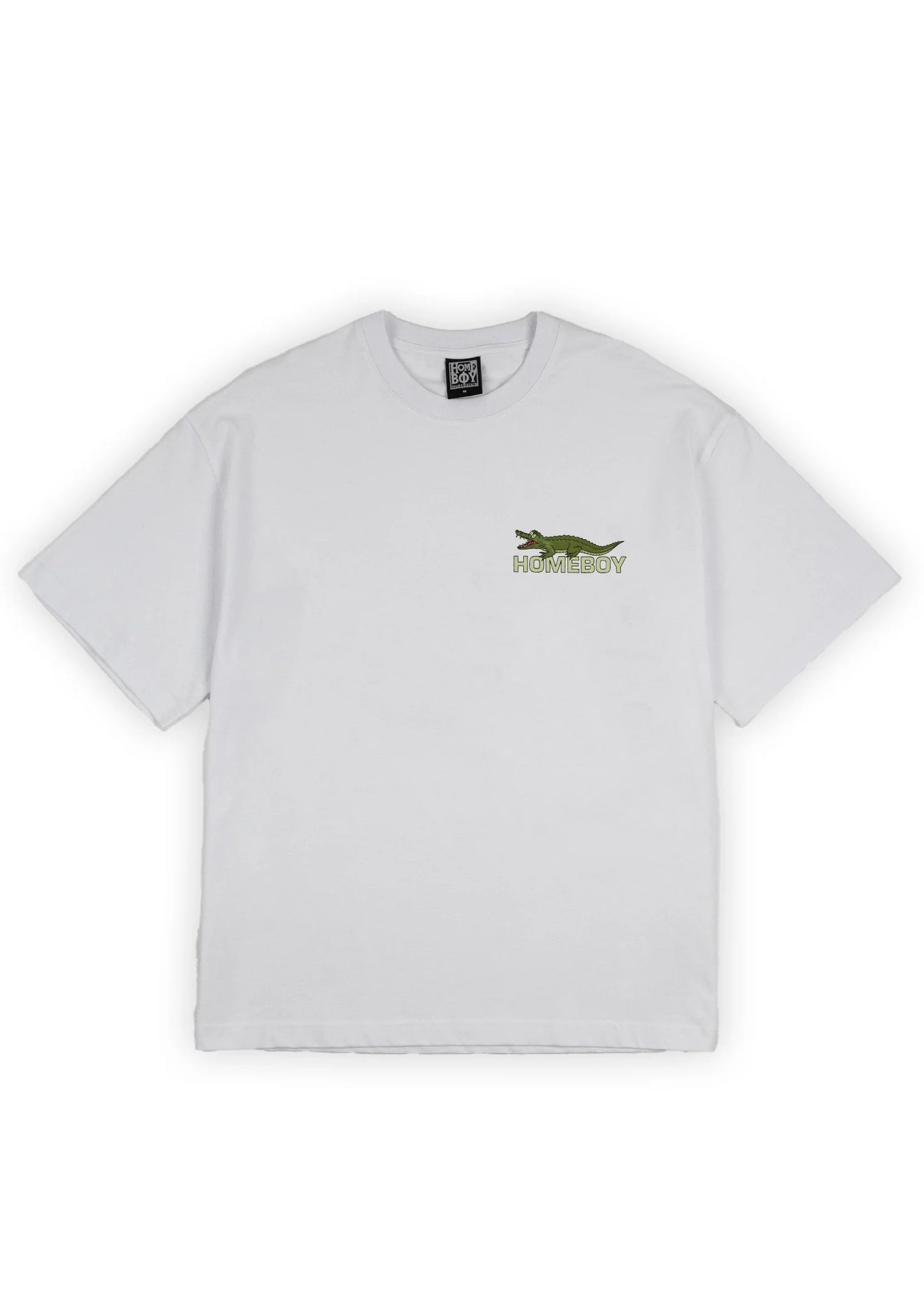 HOMEBOY - CROCOBOY TEE - WHITE