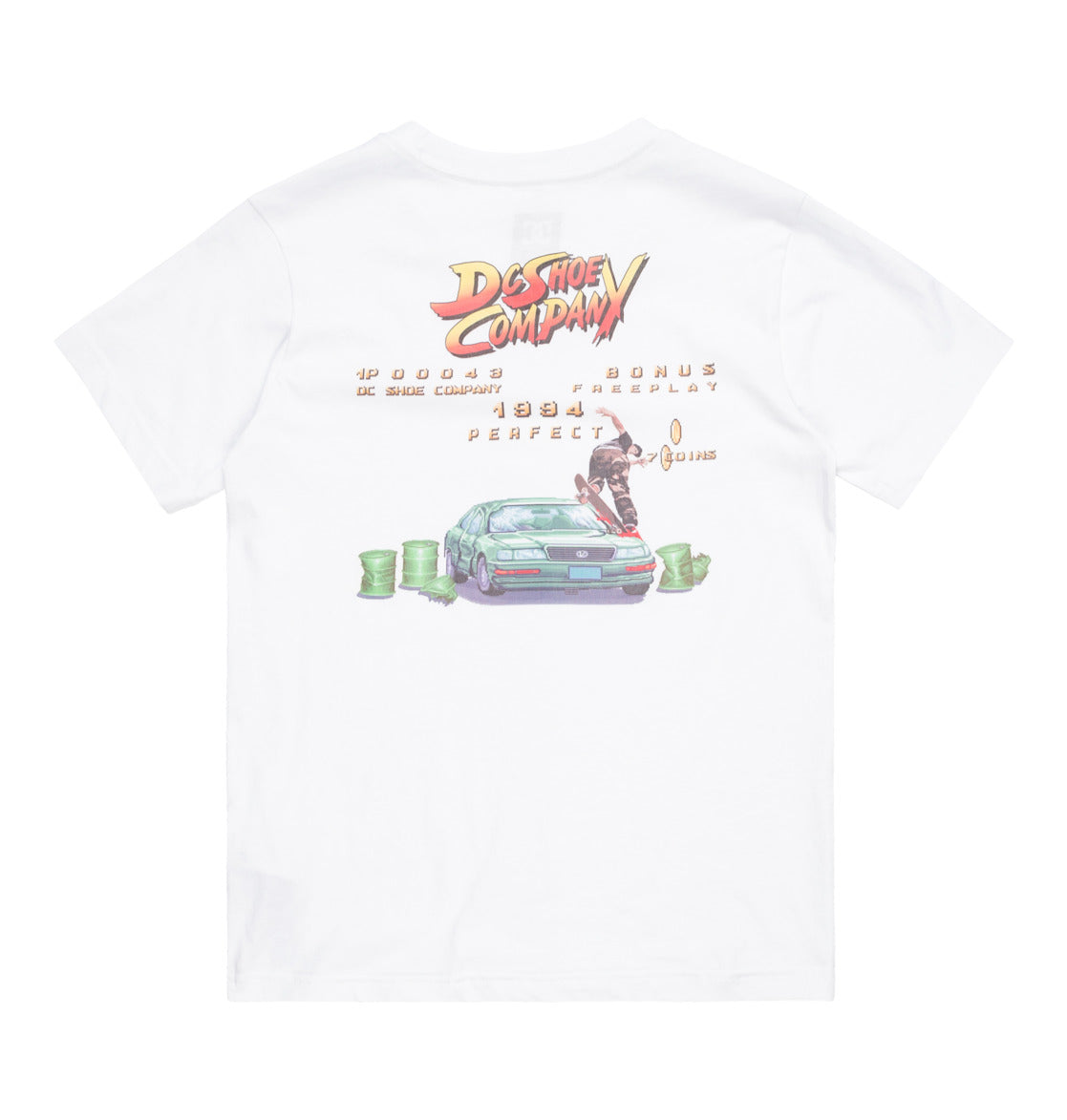 DC - TWO BIT TEE BOY - WHITE