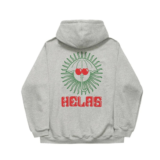 HELAS - IBIZ HOOD - HEATHER GREY