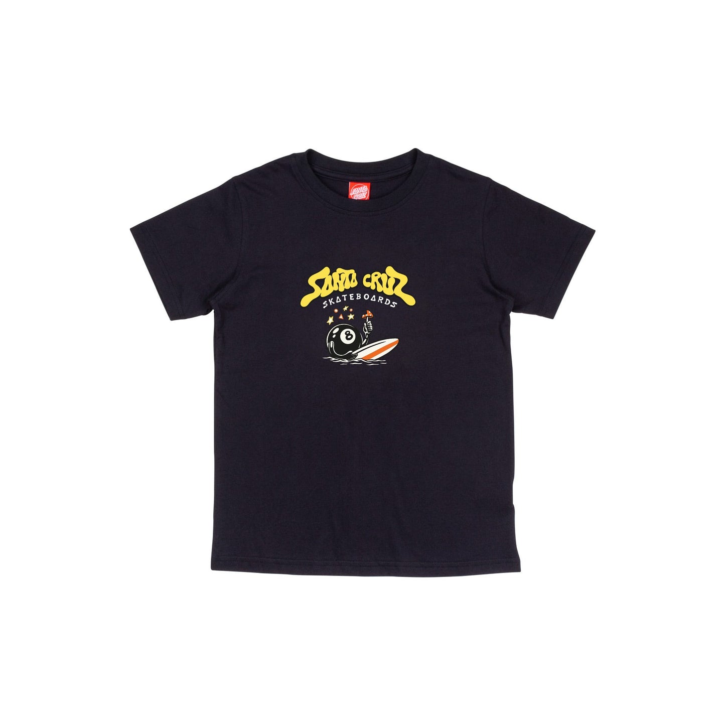 SANTA CRUZ - YOUTH WINKOWSKI 8BALLER TRIP TEE - BLACK