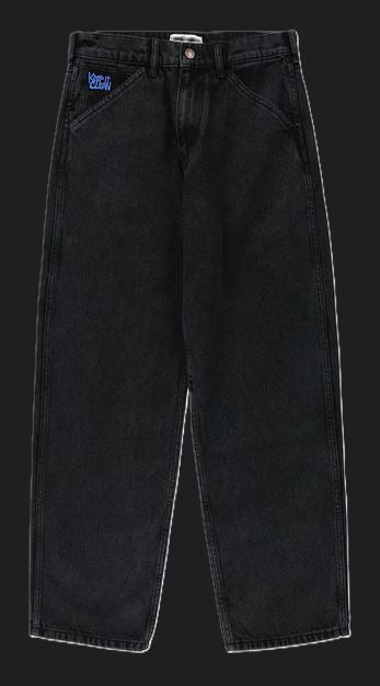 KEEP IT CLEAN - RELAXED PANT - BLACK/BLUE OVERDYE
