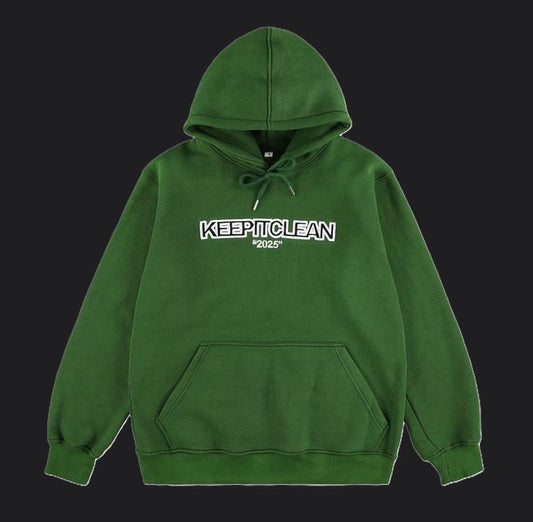 KEEP IT CLEAN - EVERBOLD HOOD - GREEN