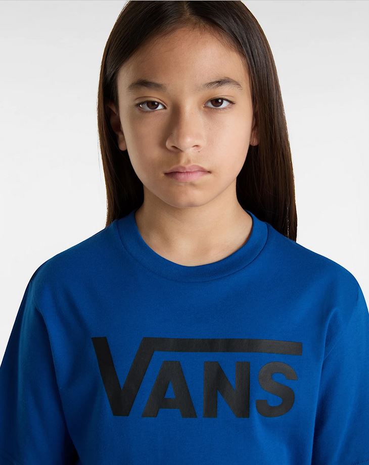 VANS - CLASSIC YOUTH TEE - TRUE BLUE