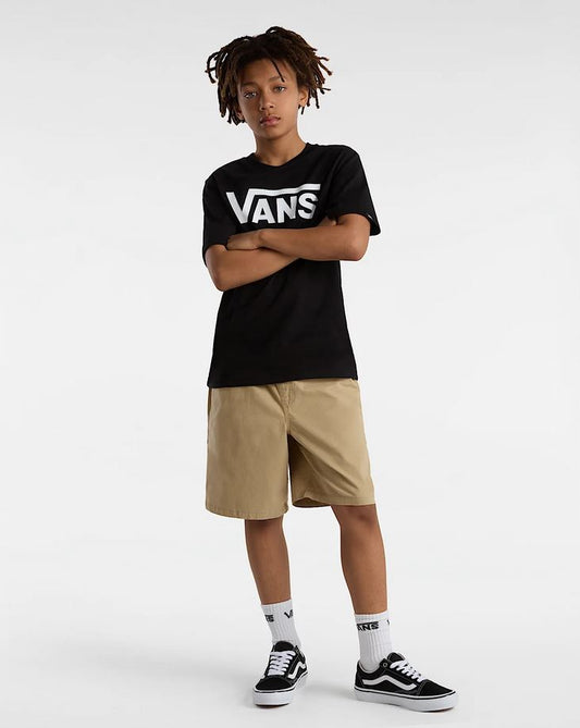 VANS - CLASSIC YOUTH TEE - BLACK