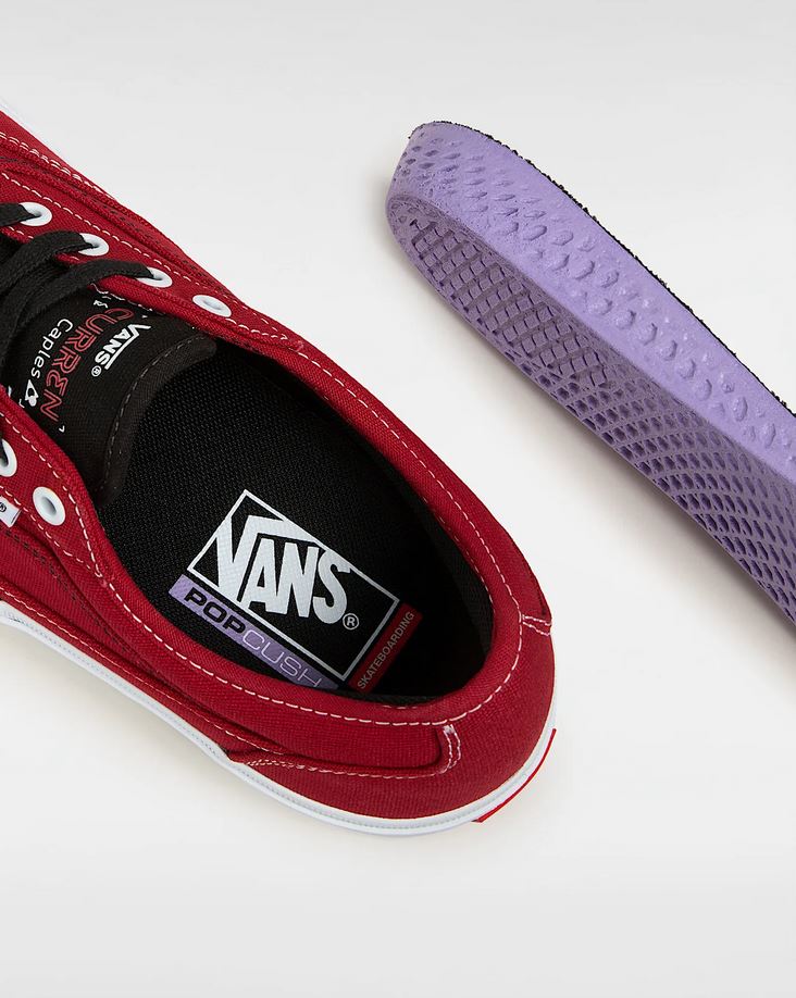 VANS - SKATE CURREN CAPLES - RED