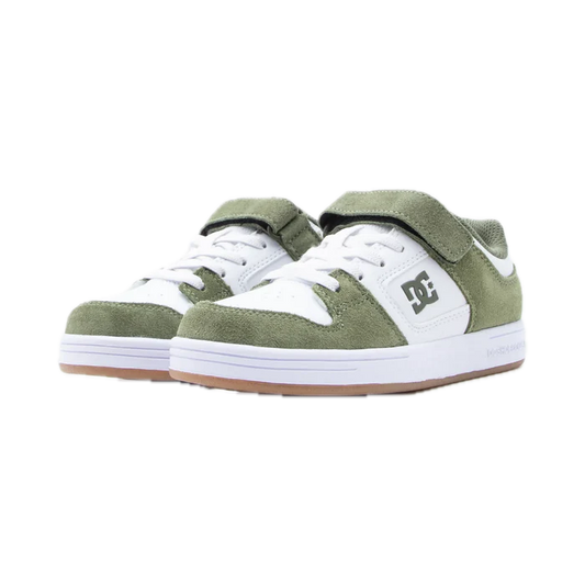 DC - MANTECA 4 V YOUTH - OLIVE/WHITE/GUM