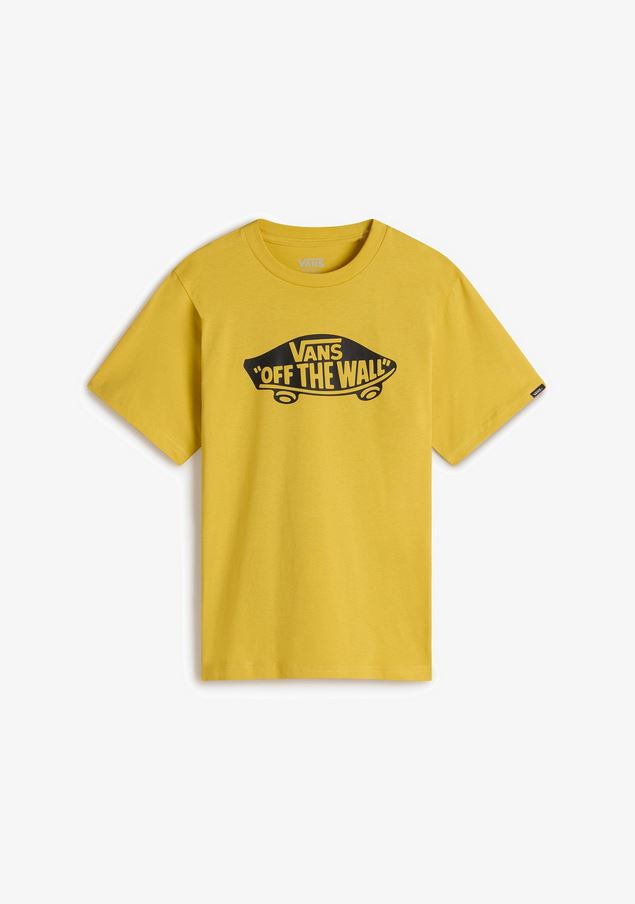 VANS - STYLE 76 SS YOUTH TEE - SPICY MUSTARD