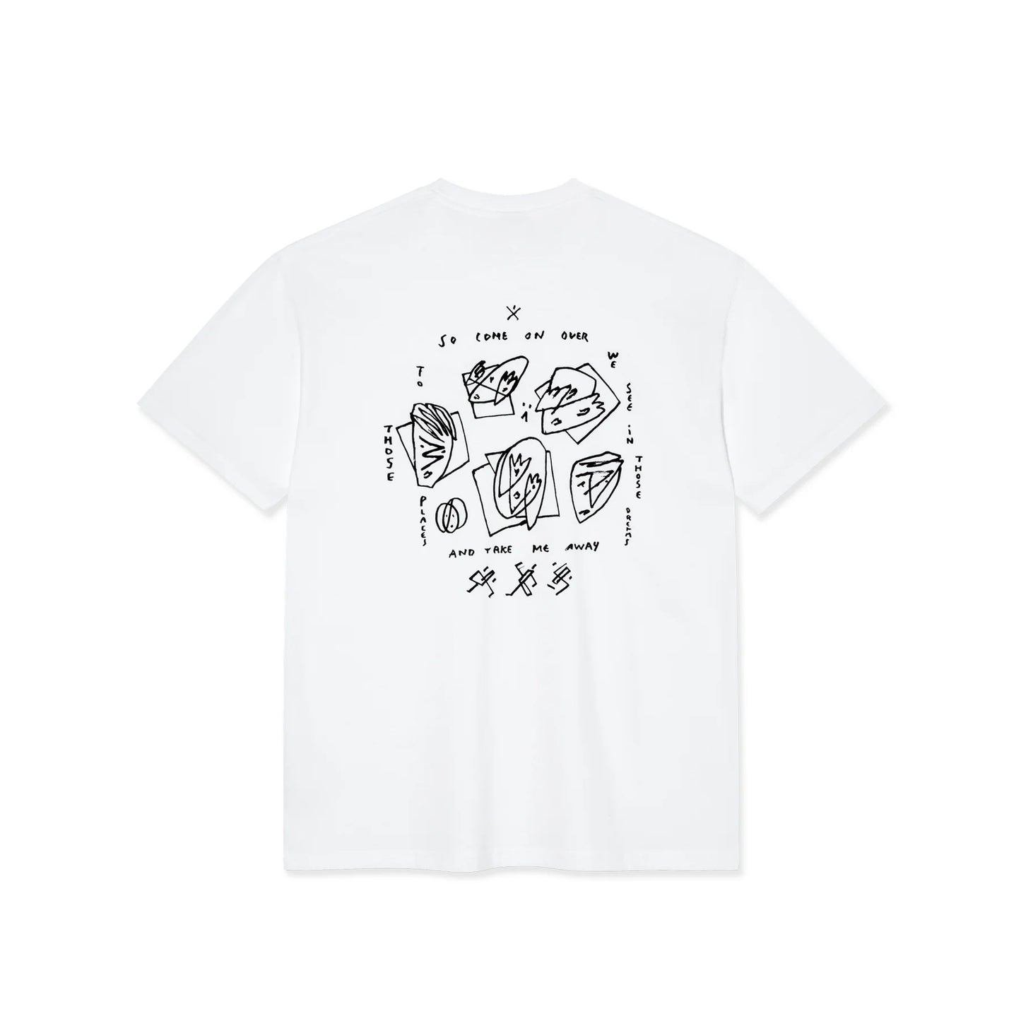 POLAR - DREAMS WE DREAM TEE - WHITE