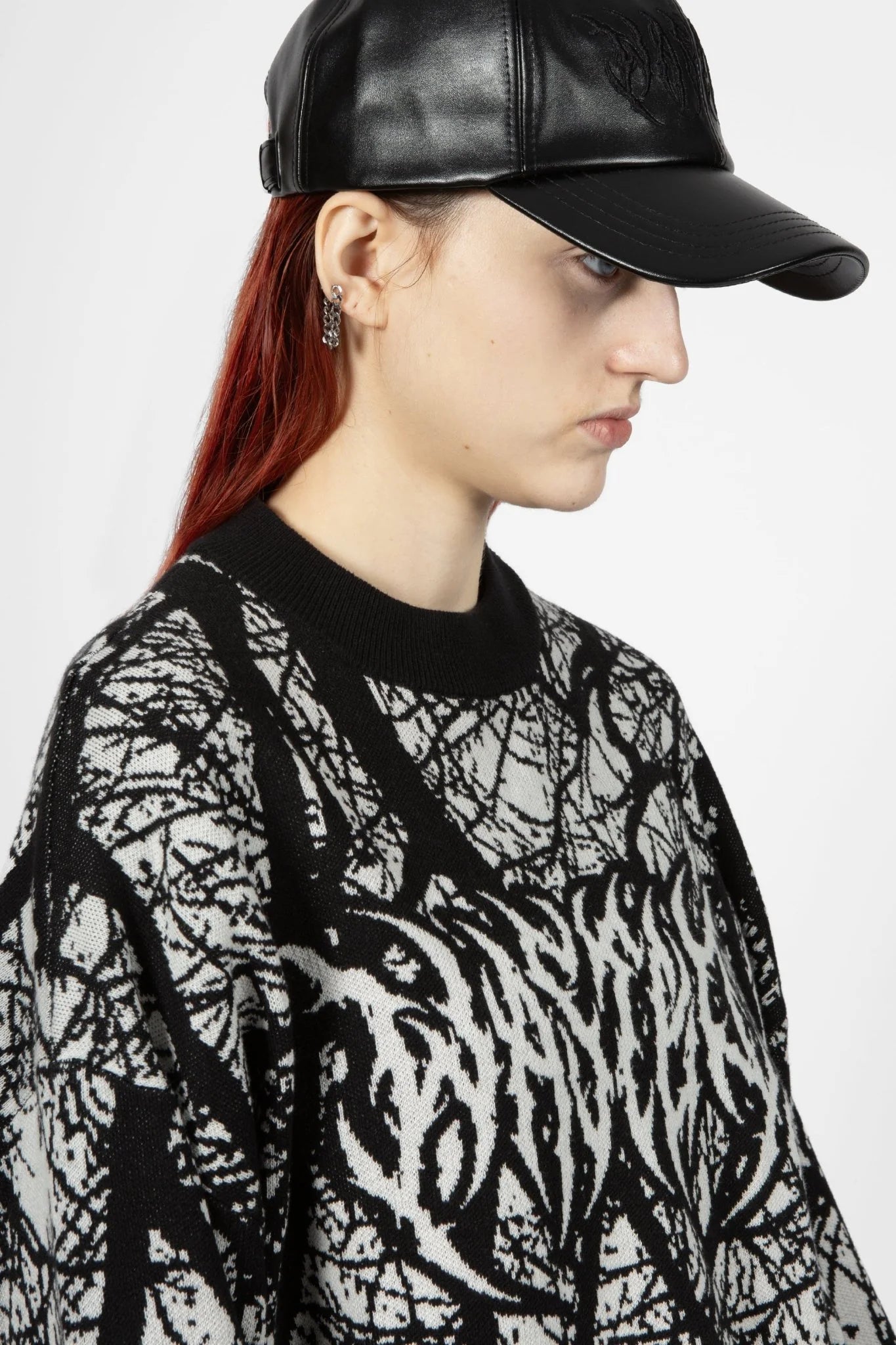 WASTED PARIS - HOLLOW SWEATER - BLACK