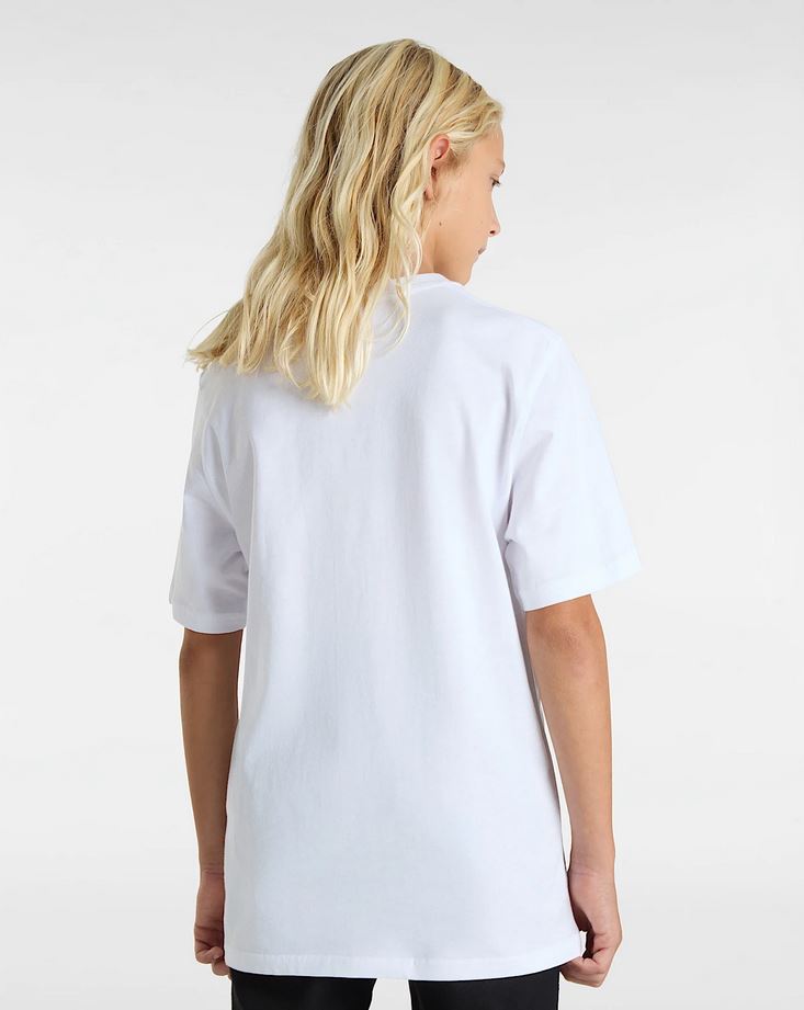 VANS - COPOUT SS YOUTH TEE - WHITE