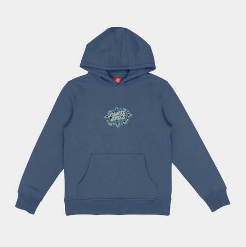 SANTA CRUZ - YOUTH WINKOWSKI DOG HOOD - HERITAGE BLUE