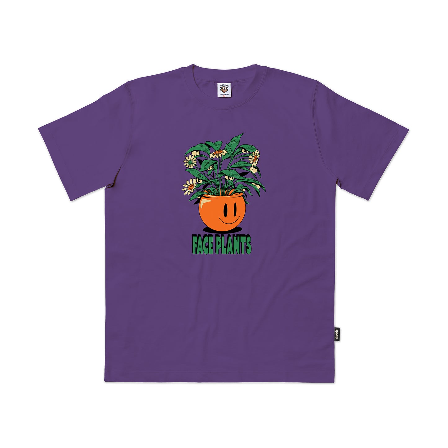 THE DUDES - FACE PLANTER TEE - PRISM VIOLET
