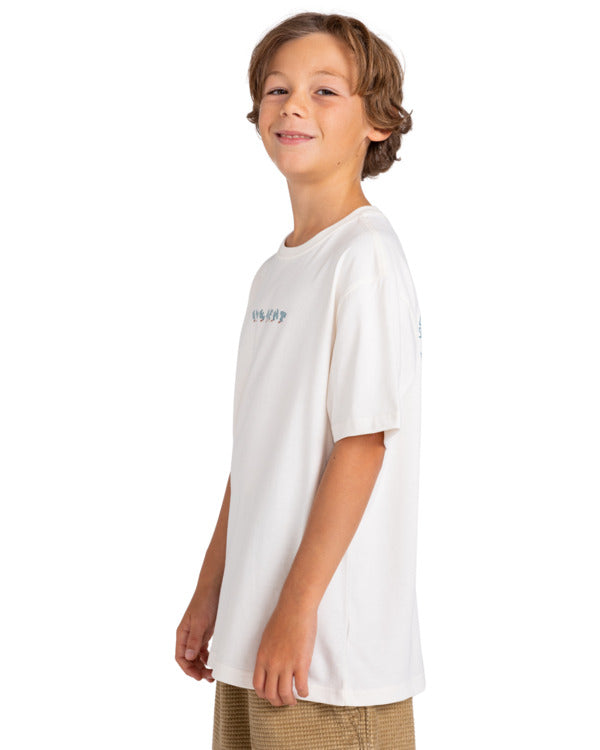 ELEMENT - MARCHING ANTS SS YOUTH TEE - OFF WHITE