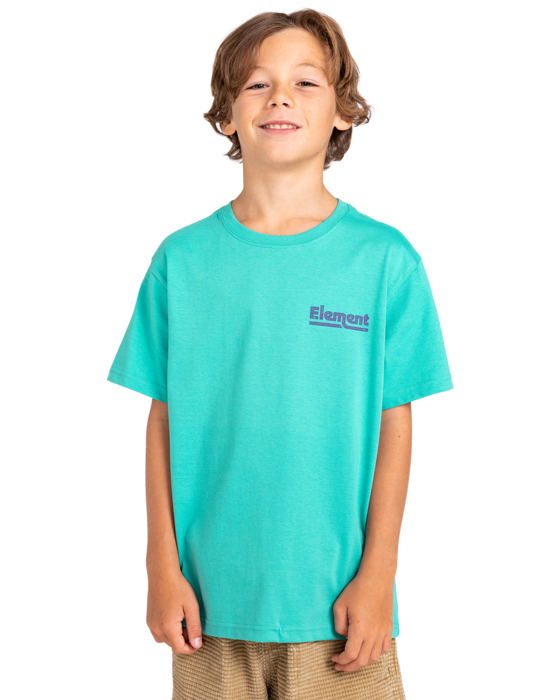 ELEMENT - SUNUP SS YOUTH TEE - LAGOON