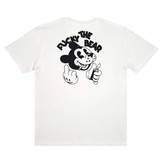 THE DUDES - FUCKY TEE - OFF WHITE