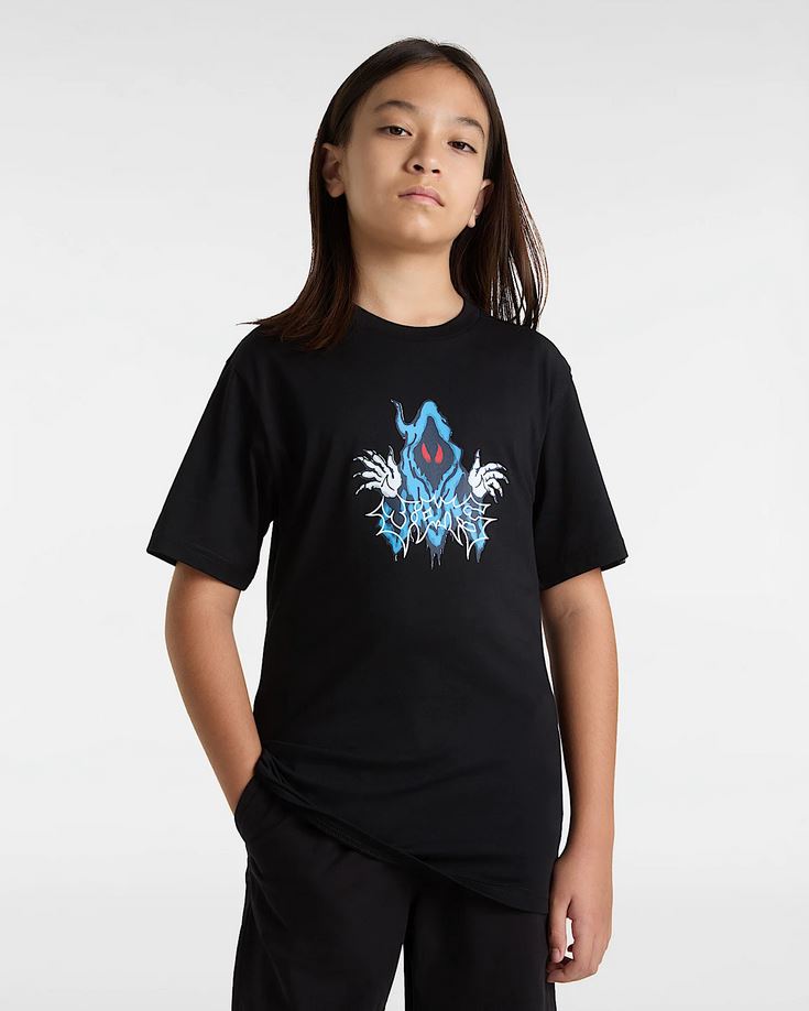 VANS - NEXT TIME SS YOUTH TEE - BLACK