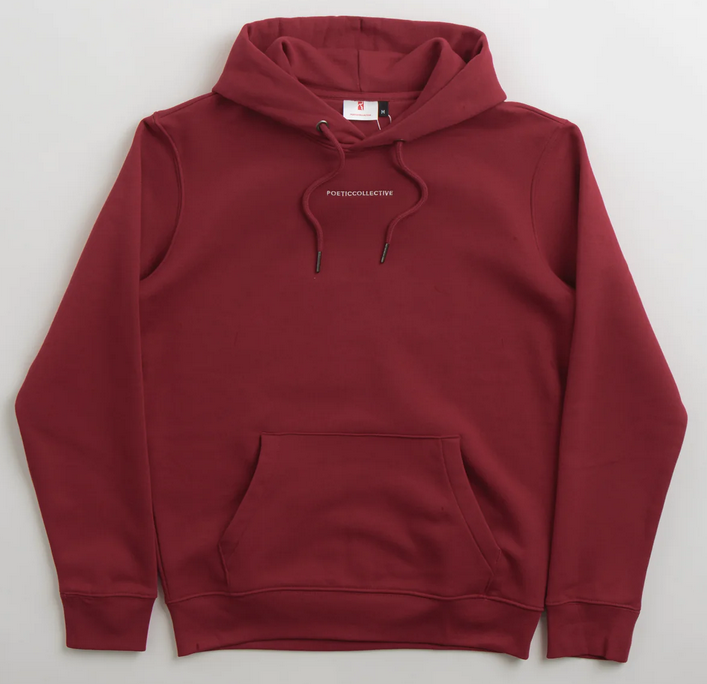 POETIC COLLECTIVE - CLOUD HOOD - BURGUNDY
