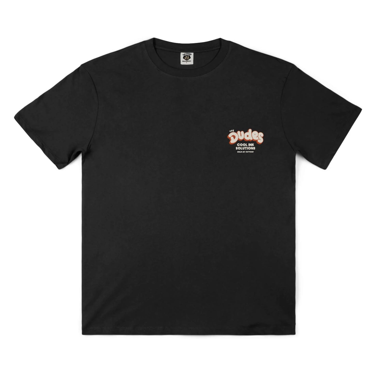 THE DUDES - WALKING TATTOO TEE - BLACK