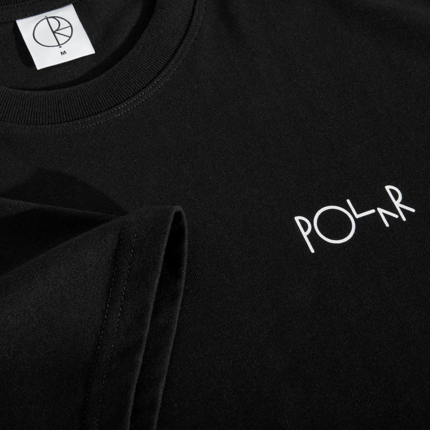 POLAR - STROKE LOGO TEE - BLACK