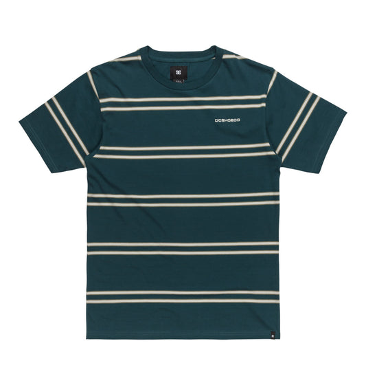 DC - PORTSIDE STRIPED TEE - TEAL