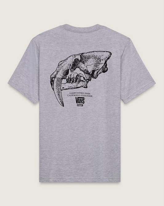 VANS - MTE SABERSKULL YOUTH TEE - HEATHER GREY