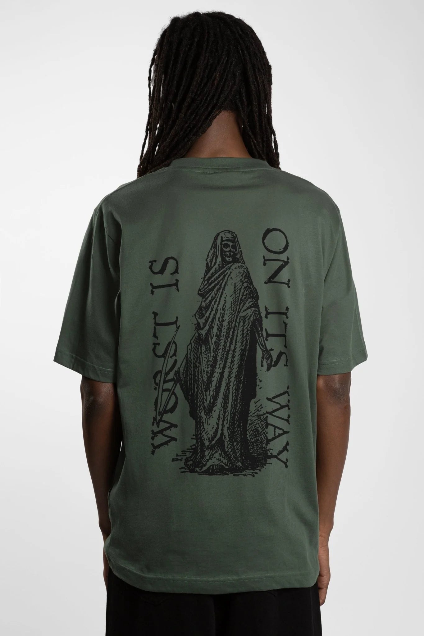 WASTED PARIS - WORST TEE - GRANITE GREEN