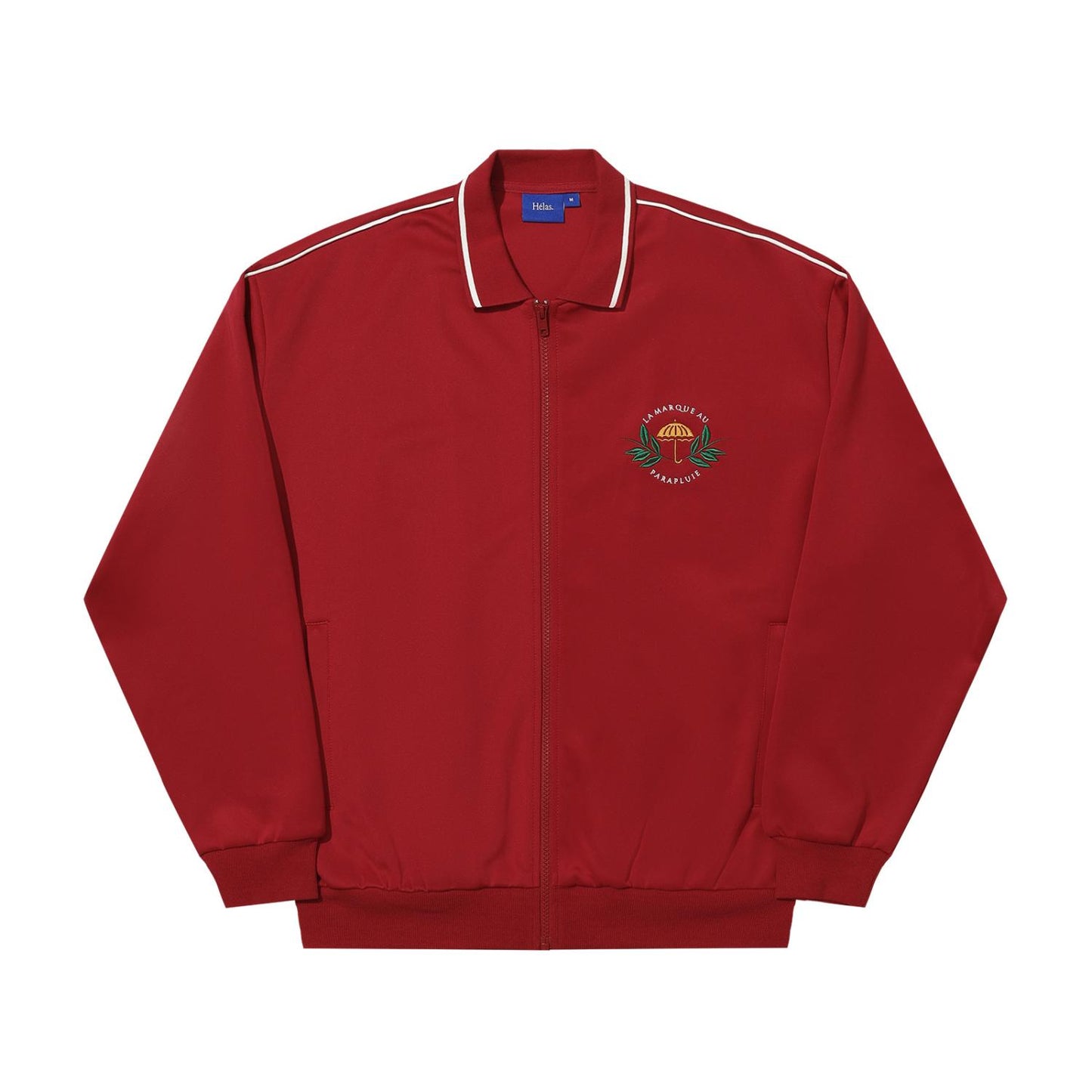 HELAS - LA MARQUE TRACKSUIT JACKET - BURGUNDY