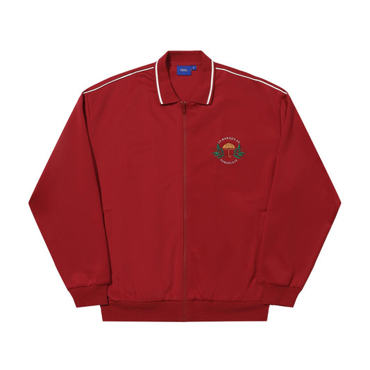 HELAS - LA MARQUE TRACKSUIT JACKET - BURGUNDY