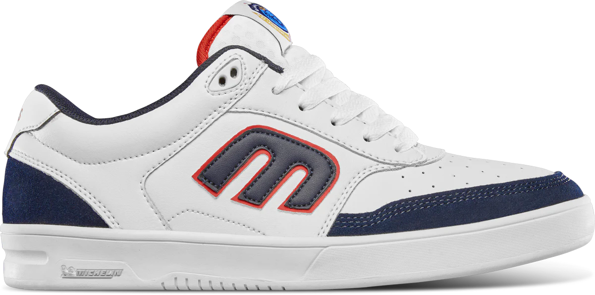 ETNIES - THE AURELIEN MICHELIN - WHITE/NAVY/RED