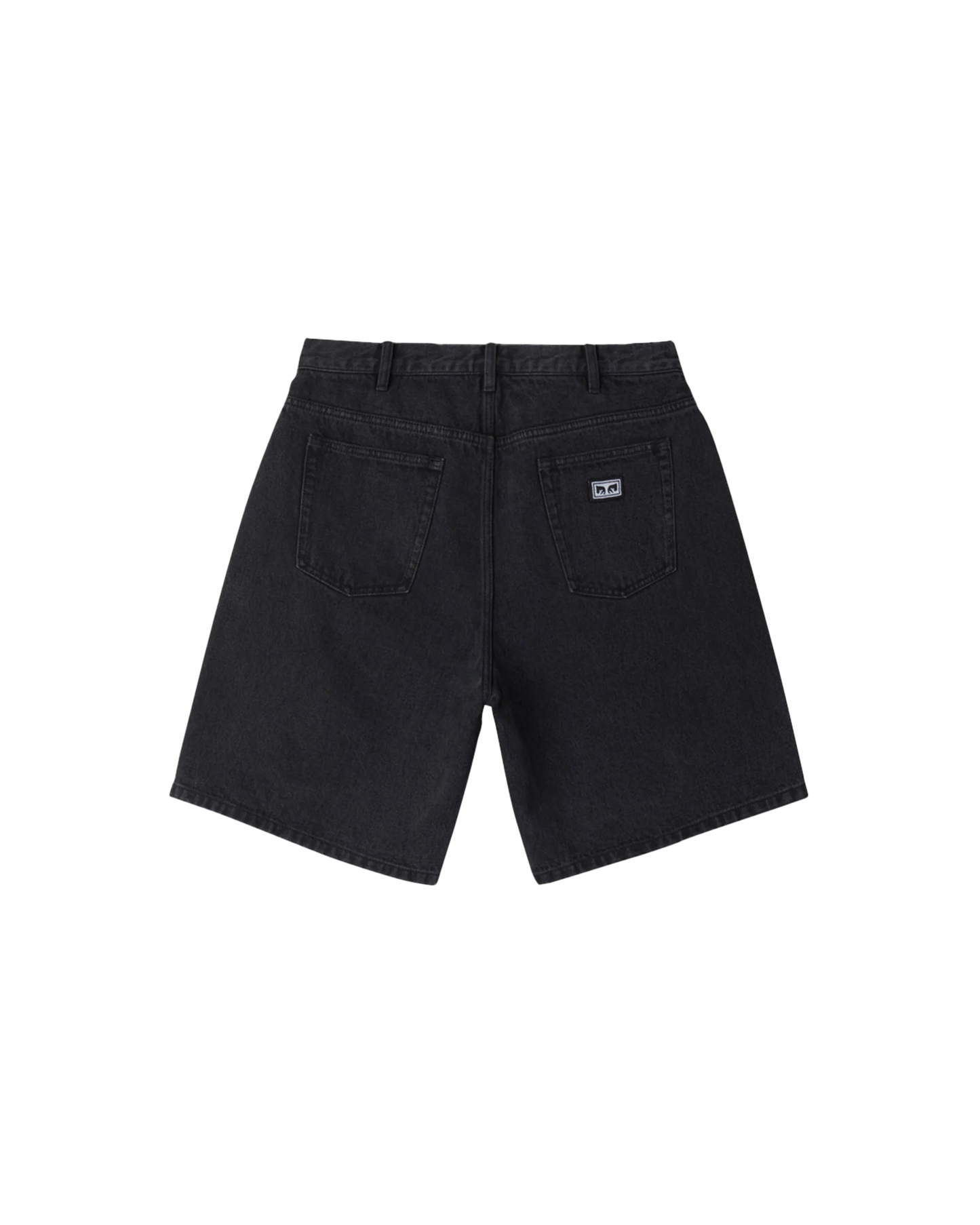 OBEY - BIGWIG BAGGY DENIM SHORT - FADED BLACK
