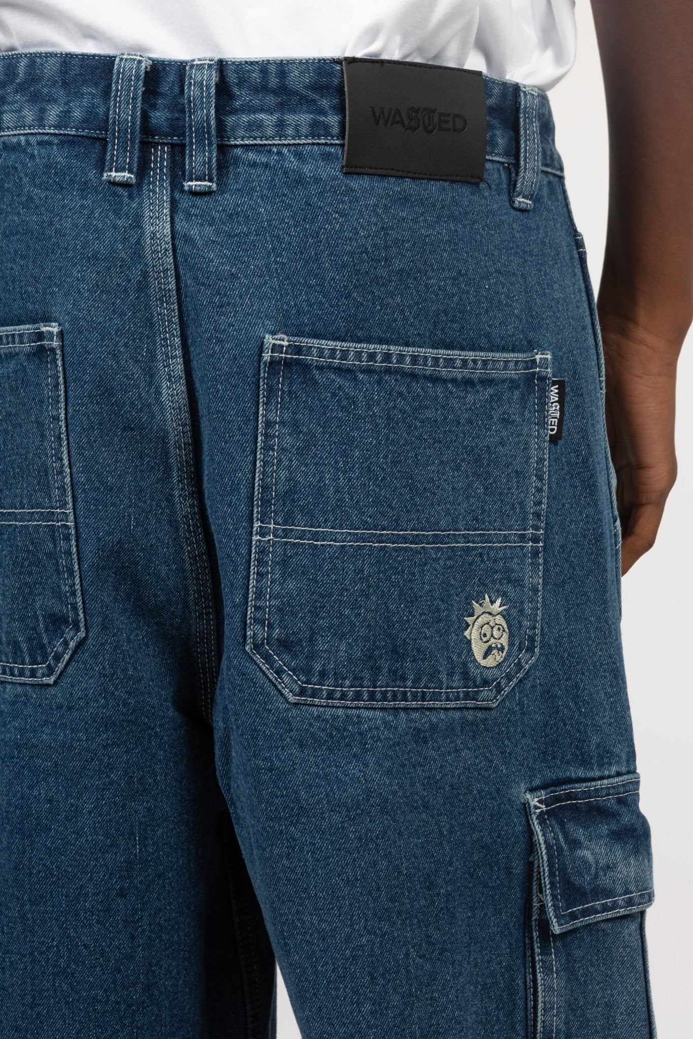 WASTED PARIS - CREAGER PANT - WASHED BLUE